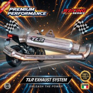 KNALPOT RACING NETRAL BEBEK GP5 BULAT JENONG STAINLESS STEELLL