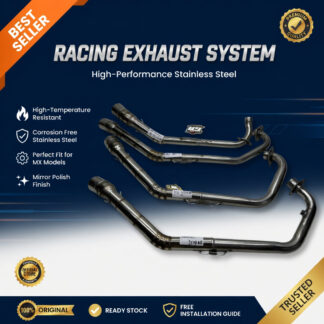 LEHER STAINLESS MODEL ROADRACE,JENTAR MX,FU, SONIC INLET 50MM