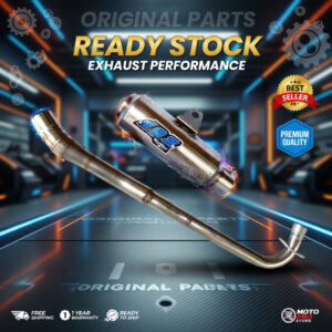 KNALPOT RACING GP1 DOS NETRAL SAMPING MOTOR BEBEK
