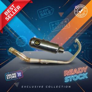 KNALPOT RACING STAINLESS GP 1 PEKAJAMAN MOTO SPORT